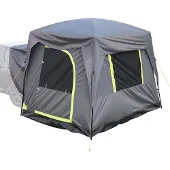 OEM SUV-Zelt Camping Auto-Zelt (248 x 308 x 230 cm) wasserdichtes PU2000 geräumiges Doppelschicht-Design für 5-8 Personen