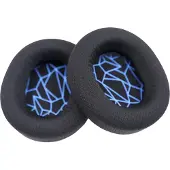 INF Ohrpolster für SteelSeries Arctis 3/5/7 Schwarz + Blau