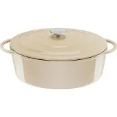 Tefal Lov Gusseisen Ovaler Bräter 34cm beige E25806