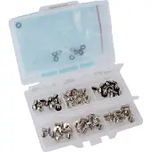 InLine PC-Schraubenset, 83-teilig, Metall, Kunststoff, Mehrfarbig