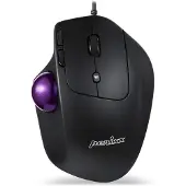 Perixx PERIMICE-520, kabelgebundene ergonomische Trackball Maus