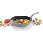 Kruger Bratpfanne "Aluminium Pfanne London" Aluminium 1 Stk. tlg. für Induktions-Kochfelder geeignet
