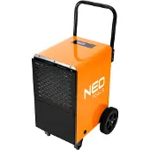 Neo Tools Bau-Entfeuchter AC220-240V, 50Hz, Kältemittel R290; Programmierung bis zu 24h; automatische Abtaufunktion, Feuchtigkeitsentzug; 1000W;