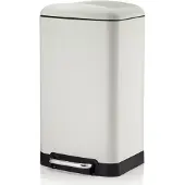 kela Mülleimer Davino Pedal Silent Close 30L White
