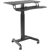 Vdd Schreibtisch-Sitz-Steh-Laptop-Tisch - fahrbar - höhenverstellbar