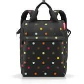 Reisenthel allrounder R large, Schultertasche, Groß, Reißverschluss, 2 Taschen, Schwarz, Muster
