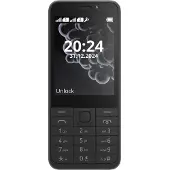 Nokia 230 (2024), Balken, Dual-SIM, 7,11 cm (2.8"), 2 MP, 1450 mAh, Schwarz