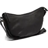 The Chesterfield Brand C48.1318 Leather Shoulder Bag Washed Wax Cow Clarita Black