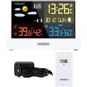Meteo SP110B Wetterstation mit DCF, weiß
