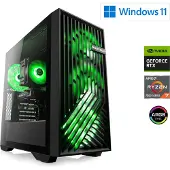 CSL Computer Gaming PC AMD Ryzen 7 7700, 3800 MHz, GeForce RTX 4060, 16 GB DDR5-RAM, 1000 GB M.2 SSD, Windows 11, USB 3.2 | M10950H
