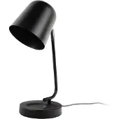 Leitmotiv - Tischleuchte Encantar - Schwarz - Ø15cm Tischlampe - Nachttischlampe, Wohnzimmer, Schlafzimmer