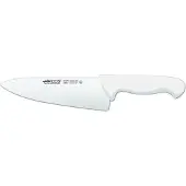 Arcos Kochmesser 2900 - Prof 290724 aus Nitrum-Edelstahl und mango ergonomisches weißes Polypropylen mit 20 cm Klinge, Vitrine.