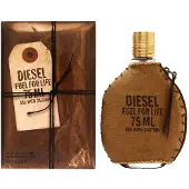 Diesel Fuel For Life 75 ml, Männer, 75 ml, Nicht nachfüllbare Flasche, Anis, Grapefruit, Lavendel, Himbeere, Heliotrop (Blume)
