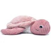 Les Deglingos Plüsch-Schildkröte, rosa