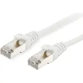 Equip Cat.6A S/FTP Patchkabel, 7.5m, Weiß, 7,5 m, Cat6a, S/FTP (S-STP), RJ-45, RJ-45, Weiß