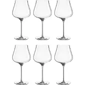 Leonardo 066412, Rotweinglas, Standard-Glas, Glas, Transparent, Burgunderwein, klar