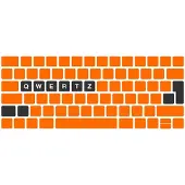 Matias Kabelloses USB-C Tastatur Mac Deutsches Layout Silber