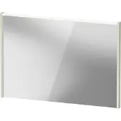 Duravit LED-Spiegel D-Code 2.0 100x70x5cm, 7 W, grün ma, Lichtfeld oben