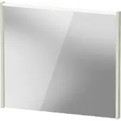 Duravit LED-Spiegel D-Code 2.0 80x70x5cm, 6 W, grün ma, Lichtfeld oben