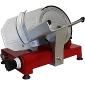 Celme ALFA 250 Rot - Aufschnittmaschine mit Stahlklinge 250 mm
