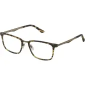 Police Brille VPL684 741M 52 Herren Braun 52-18-140