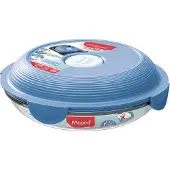 Maped M870603, Behälter, Rund, 0,7 l, Blau, Transparent, Glas, 1 Stück(e)