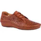 Pikolinos Damen Slipper Halbschuh Zierschnürung luftig P. Vallarta 655-4783, Größe:39 EU, Farbe:Braun