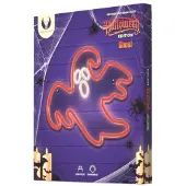 Forever Light GEIST Licht Neon Neonlampen-Schild für Halloween-Wanddekorationen mit USB-Anschluss, Stimmungslicht, perfektes Dekorationselement, ideal für Innenräum