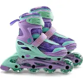 Disney Frozen Frozen Kinder Inliner & Rollschuhe – 3in1 Skates mit ABEC-7 Kugellagern Größe 30-33