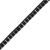 Spiral flexibler Kabelkanal/Kabelschlauch 10m, schwarz, 25mm