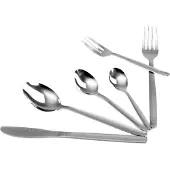 Solex TM 80 Kantinenbesteckset 144 teilig für 24 Personen inklusive Moccalöffel