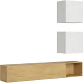 Itamoby Zusammensetzung der Wohnzimmerwand H115 L.234 P.39,2