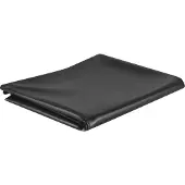 The Living Store Teichfolie Schwarz 4x8 m PVC 0,5 mm