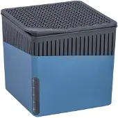 Wenko Raumentfeuchter Mod. Cube mit 500 g Entfeuchter Granulat, für Räume bis 40 m³, beugt Schimmel und Gerüchen vor, ohne Strom, geräuschlos, nachfüllbar, Blau