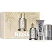 HUGO BOSS Boss Bottled Eau de Parfum Set: 100ml Duft + 100ml Duschgel + 75ml Deostift