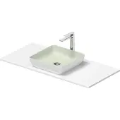 Duravit Konsolenwaschtisch Sivida 108x50cm, I.Fa grün m, Auß.Fa we. s-matt