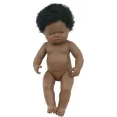 Miniland Afrikanische Babypuppe 38 Cm