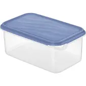 Rotho Kühlschrankdose eckig 2 l RONDO, Farbe:Horizon Blue