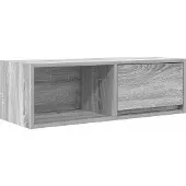 vidaXL TV-Schrank Grau Sonoma 80x31x25,5 cm Holzwerkstoff