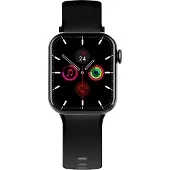 BigBen Interactive , Smartwatch mit quadratischem Display, Anruf- und Gesundheitsfunktionen, Schwarz