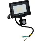Luxula LED Fluter 20 W 4000 K neutralweiß schwarz IP65