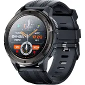 RUBICON Herren-Smartwatch RNCF26-1 BLACK