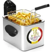 Frifri F5828, Fritteuse, 3,5 l, Einzelbild, Schwarz, Eigenständig, 3200 W
