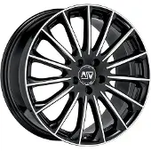MSW Alufelge 30 8X18 5X112 Et 45 Gloss Black Full Polished