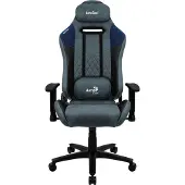 Aerocool DUKE AeroSuede, Universal-Gamingstuhl, 150 kg, 125 kg, Nylon, Stahl, Blau