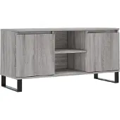 vidaXL TV-Schrank Grau Sonoma 104x35x50 cm Holzwerkstoff