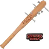Cinereplicas Stranger Things Stachelige Schlägerkugelschreiber & Stranger Things Anstecknadel