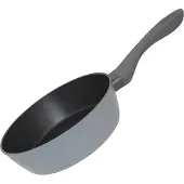 Elo Hochwertige Bratpfanne aus geschmiedetem Aluminium, Ø 24 cm, aschgrau ideal für alle Herdarten und spülmaschinengeeignet