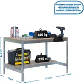 Simonwork (bancos De Trabajo) Bt0 Werkbank 842x1210x760 Mm
