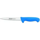 Arcos Sohlenmesser Farbe - Prof 293123 mit Edelstahl Nitrumtaschen und ergonomischer blauer Polypropylenklinge mango und 17 cm Klinge, Vitrine